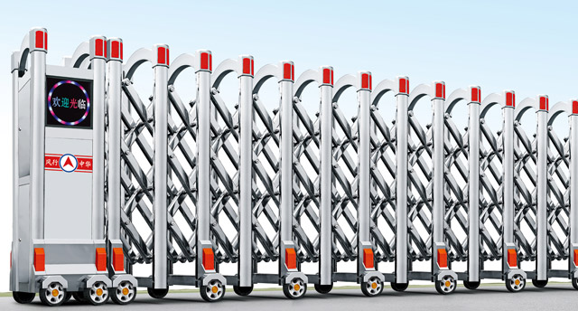 不銹鋼伸縮門王者八號