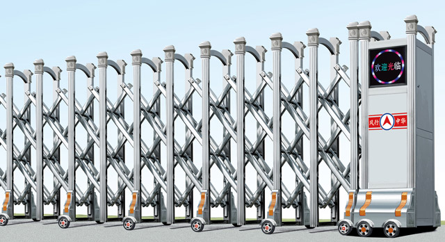 不銹鋼伸縮門王者四號(hào)