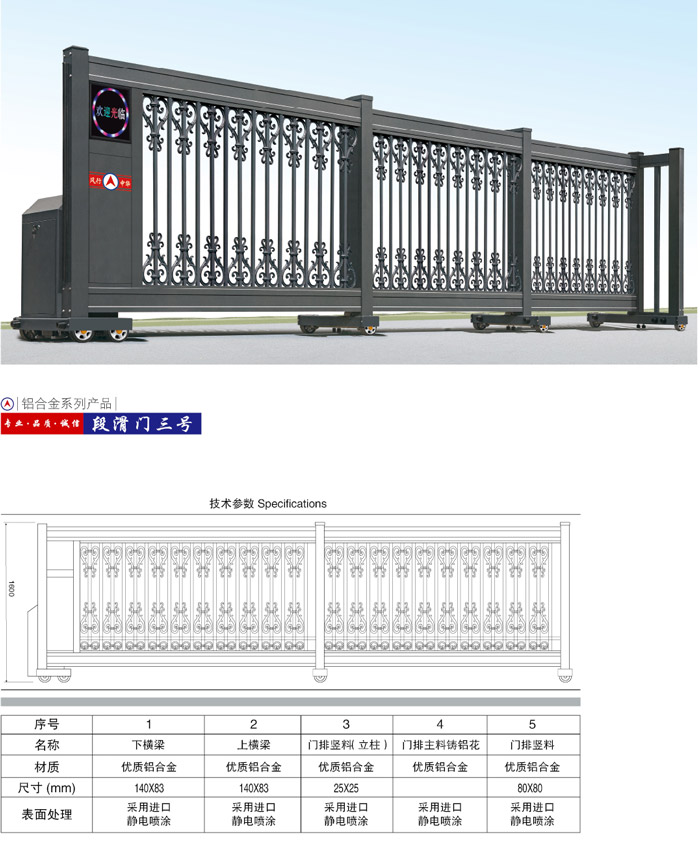 段滑門三號(hào)