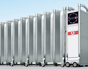 不銹鋼伸縮門(mén)鋼軌的安裝方法